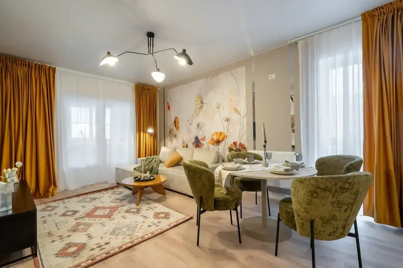 Nasaud 77 Apartament 2 camere Vanzare - Mobilat cu Designer   Direct Propietar
