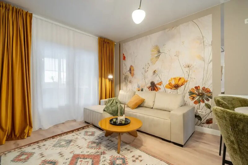 Nasaud 77 Apartament 2 camere Vanzare - Mobilat cu Designer   Direct Propietar