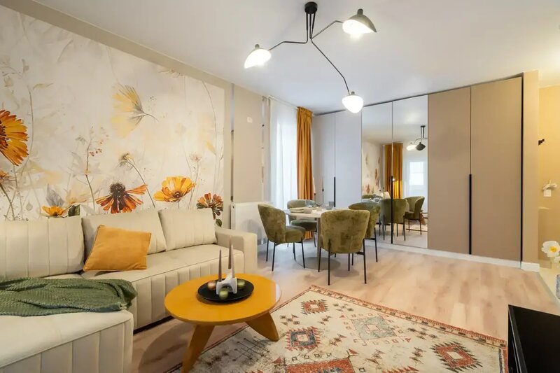 Nasaud 77 Apartament 2 camere Vanzare - Mobilat cu Designer   Direct Propietar